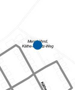 Vorschau: Karte von Menzbühnd, Käthe-Kollwitz-Weg