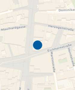 Vorschau: Karte von HypoVereinsbank Würzburg Eichhornstraße