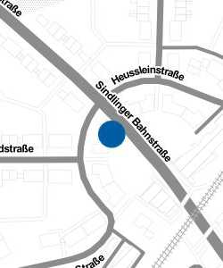 Vorschau: Karte von Stadtbücherei Frankfurt am Main - Stadtteilbibliothek Sindlingen