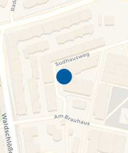 Vorschau: Karte von Klinik am Waldschlößchen Fachklinik für Psychosomatische Medizin Zentrum