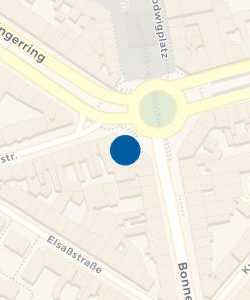 Vorschau: Karte von KVB-KundenCenter Südstadt