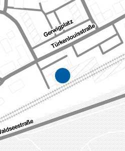 Vorschau: Karte von Bahnhof Freiburg-Wiehre