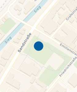 Vorschau: Karte von BlueBox-Park Siegen