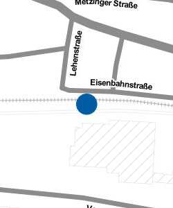 Vorschau: Karte von Bahnhof Dettingen (E) Lehen