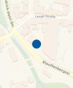 Vorschau: Karte von Volksbank Detmold, Filiale Lage | Zweigniederlassung der VerbundVolksbank OWL eG