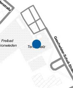 Vorschau: Karte von Tennisverein Kronwieden