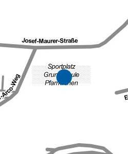 Vorschau: Karte von Sportplatz Grundschule Pfarrkirchen