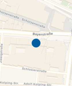 Vorschau: Karte von Orthopädiezentrum München City