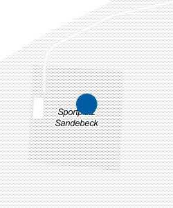 Vorschau: Karte von Waldstadion SV 31 Sandebeck e. V.