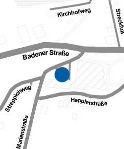 Vorschau: Karte von Parkplatz an der Stadthalle