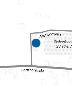 Vorschau: Karte von Gaststätte Am Sportplatz