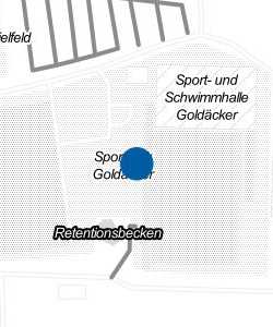 Vorschau: Karte von Sportpark Goldäcker