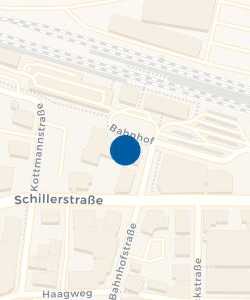 Vorschau: Karte von Deutsche Post AG NL FILIALEN Stuttgart