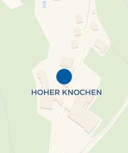 Vorschau: Karte von Hoher Knochen