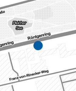 Vorschau: Karte von Röntgen-Gedächtnisstätte Würzburg