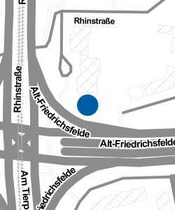 Vorschau: Karte von Friedrichsfelde Ost