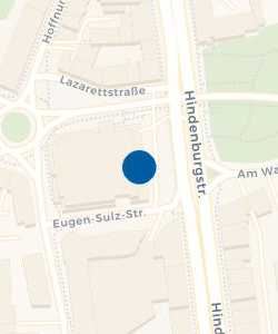 Vorschau: Karte von CONTIPARK Parkhaus Hindenburgstraße