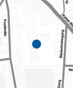 Vorschau: Karte von Stadtteilschule am Hafen, Standort Neustädter Straße
