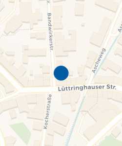 Vorschau: Karte von Volksbank im Bergischen Land, Zweigstelle Wuppertal-Ronsdorf