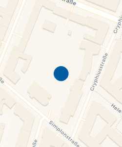 Vorschau: Karte von Kita Gryphiussstraße 34