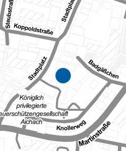 Vorschau: Karte von Polizeiinspektion Aichach