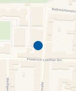 Vorschau: Karte von Mensa am Campus Loefflerstraße
