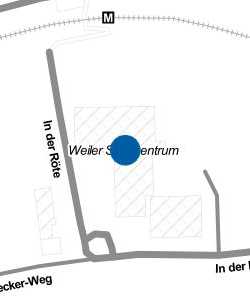 Vorschau: Karte von Weiler Sportzentrum