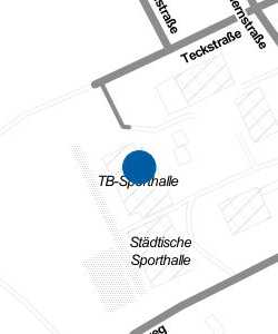 Vorschau: Karte von TB-Sporthalle