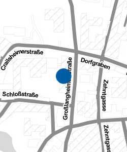 Vorschau: Karte von Schloss Crailsheim