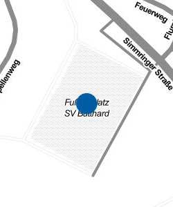 Vorschau: Karte von Fußballplatz SV Bütthard