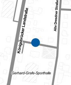 Vorschau: Karte von Haltestelle Weixdorf Mitte Rathausplatz