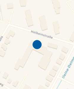 Vorschau: Karte von Realschule Delmenhorst – Standort Holbeinstraße