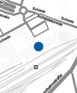 Vorschau: Karte von Bäckerei Huth am Bahnhof