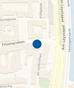 Vorschau: Karte von Hotel Lyskirchen