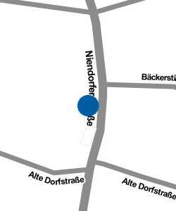 Vorschau: Karte von Haltestelle Garstedt, Alte Dorfstraße