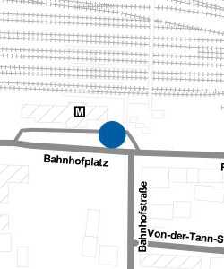 Vorschau: Karte von Bhf Mühldorf