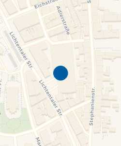 Vorschau: Karte von Parkhaus Lichtentaler Straße APCOA