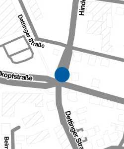 Vorschau: Karte von Kirchheim (T) Gaiserplatz
