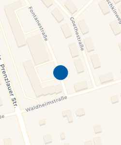 Vorschau: Karte von Sparkasse Barnim - Geschäftsstelle