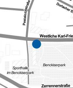 Vorschau: Karte von Pforzheim, Westliche 77