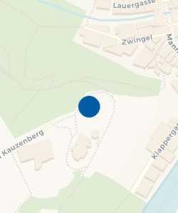 Vorschau: Karte von Kauzenburg Burggarten • Biergarten