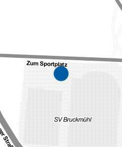 Vorschau: Karte von Sportheim Waith (SV Bruckmühl)