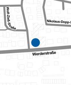 Vorschau: Karte von Kinderkrippe Werderstraße