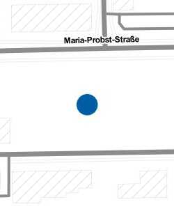Vorschau: Karte von Flüchtlingszentrum Maria-Probst-Straße 14