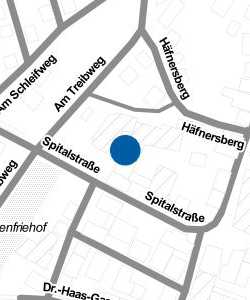 Vorschau: Karte von Kreiskrankenhaus St. Anna