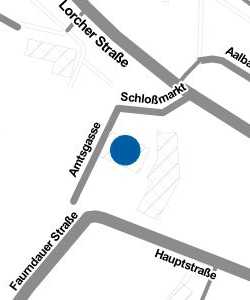 Vorschau: Karte von Rathaus Rechberghausen