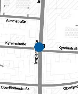 Vorschau: Karte von U-Bahn-Haltestelle Implerstraße