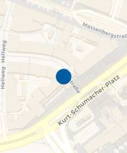 Vorschau: Karte von Blutspendezentrum