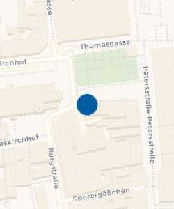 Vorschau: Karte von Brauhaus an der Thomaskirche