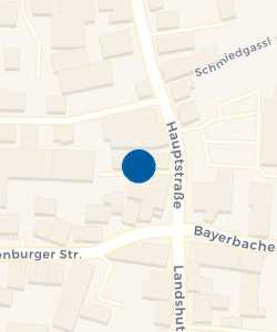 Vorschau: Karte von Verwaltungsgemeinschaft Ergoldsbach